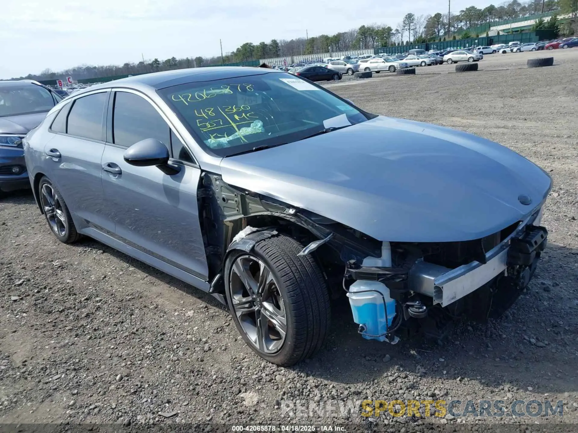 1 fotografías del automóvil dañado 5XXG34J23MG040199 KIA K5 2021