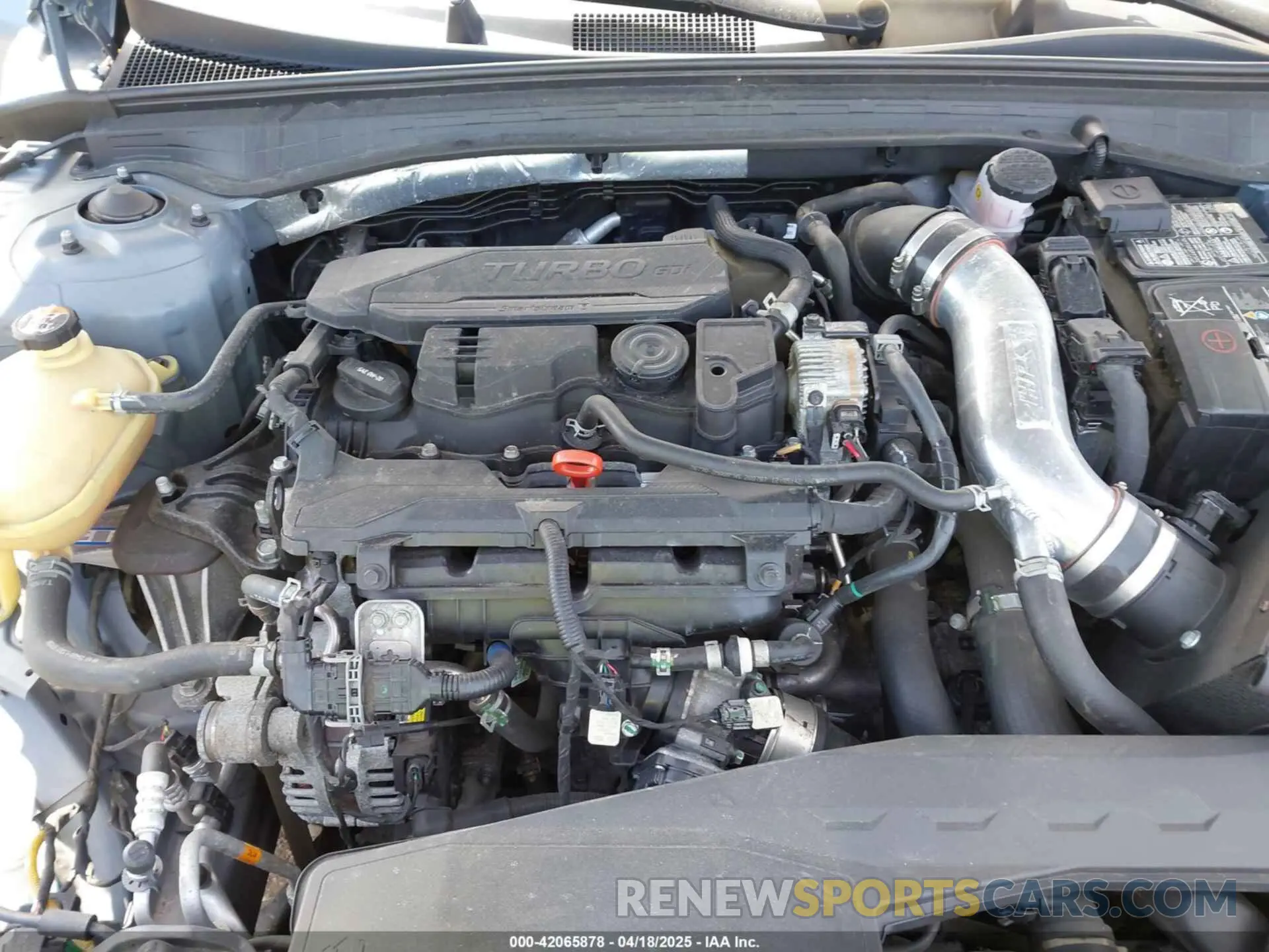 10 fotografías del automóvil dañado 5XXG34J23MG040199 KIA K5 2021