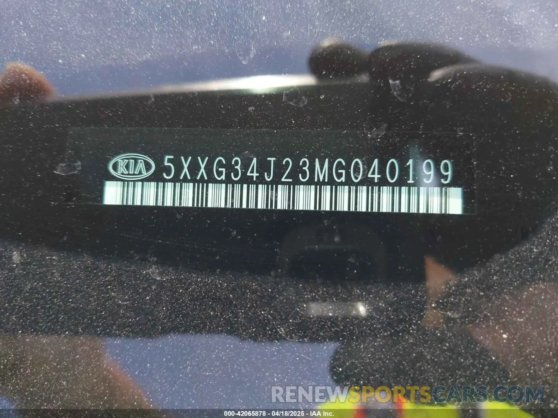 17 fotografías del automóvil dañado 5XXG34J23MG040199 KIA K5 2021
