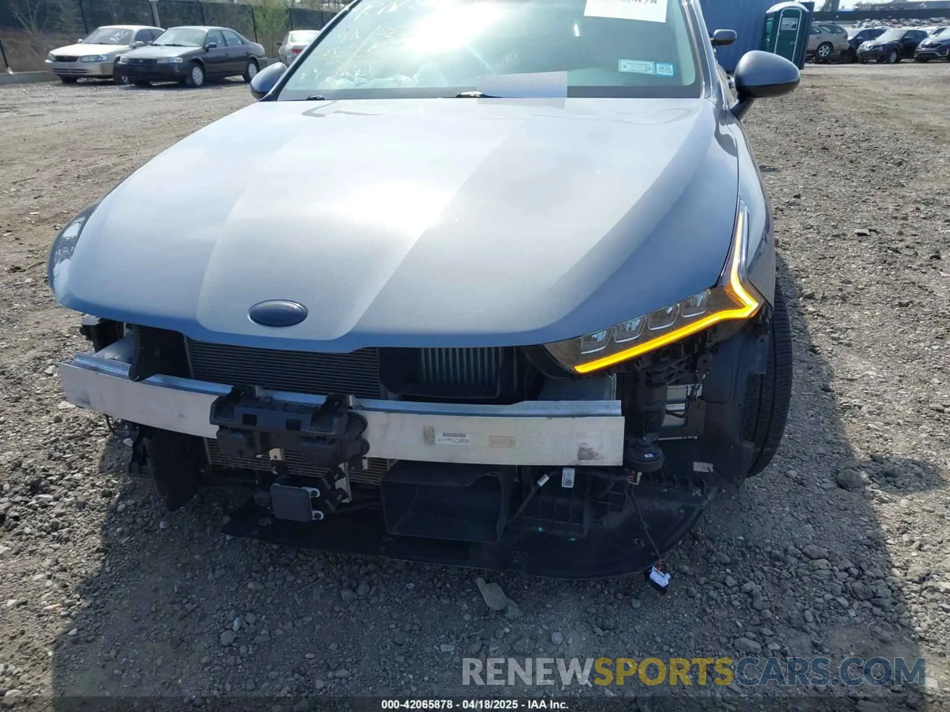 18 fotografías del automóvil dañado 5XXG34J23MG040199 KIA K5 2021