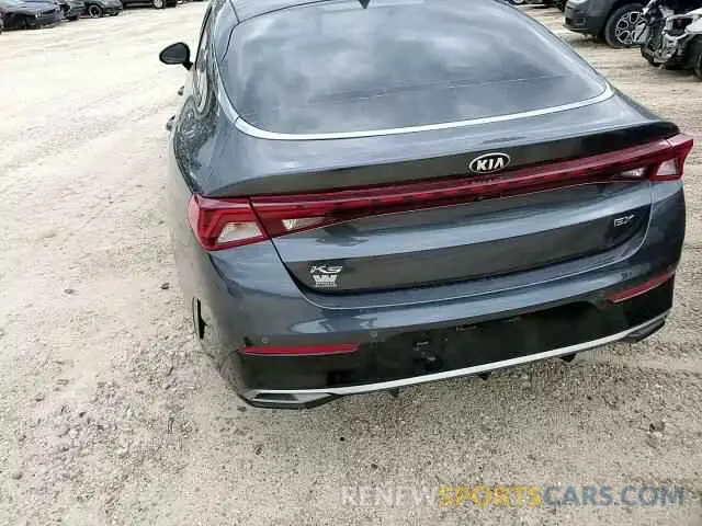 11 fotografías del automóvil dañado 5XXG34J27MG002829 KIA K5 2021