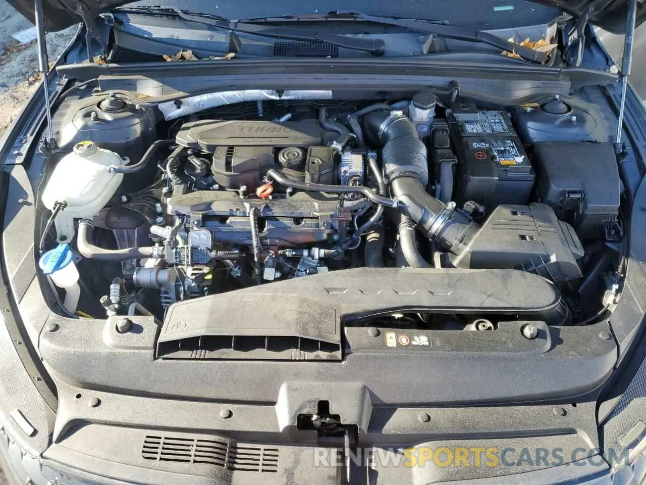 12 fotografías del automóvil dañado 5XXG34J27MG002829 KIA K5 2021