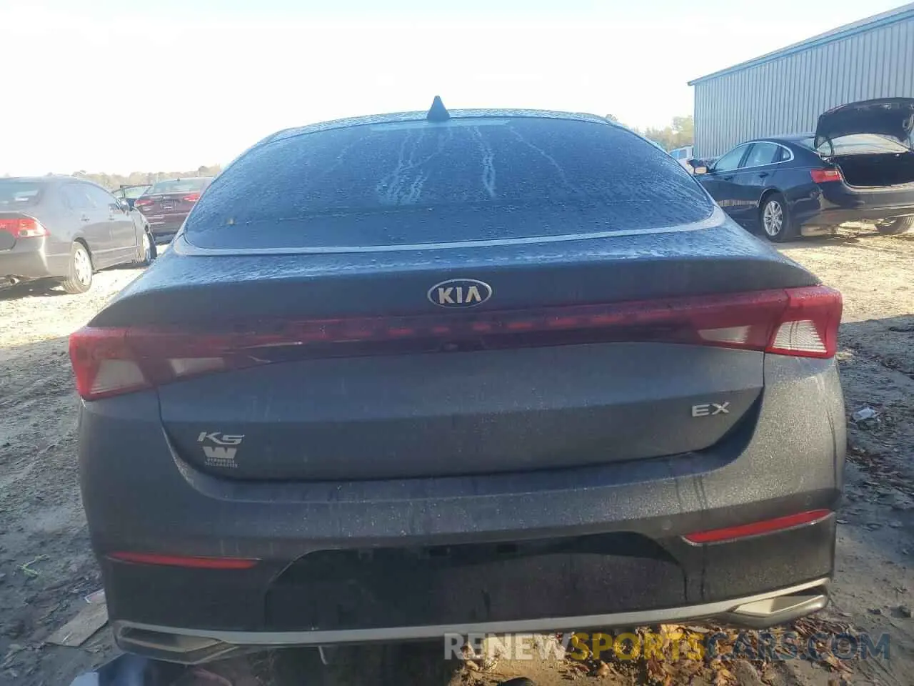 6 fotografías del automóvil dañado 5XXG34J27MG002829 KIA K5 2021