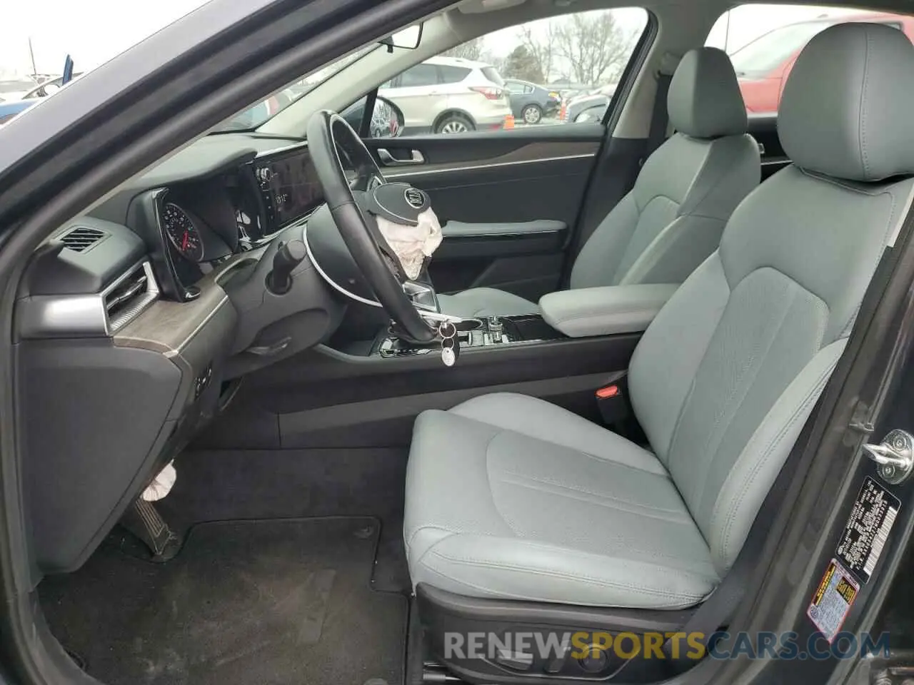 7 fotografías del automóvil dañado 5XXG34J27MG033918 KIA K5 2021