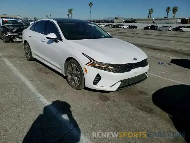 10 fotografías del automóvil dañado 5XXG34J27MG064439 KIA K5 2021