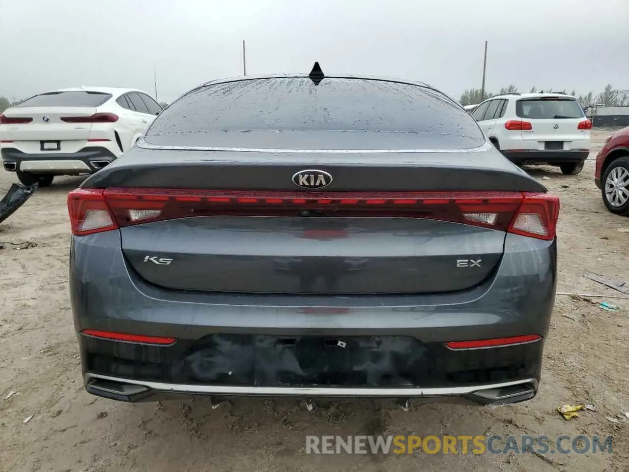 6 fotografías del automóvil dañado 5XXG34J28MG008591 KIA K5 2021