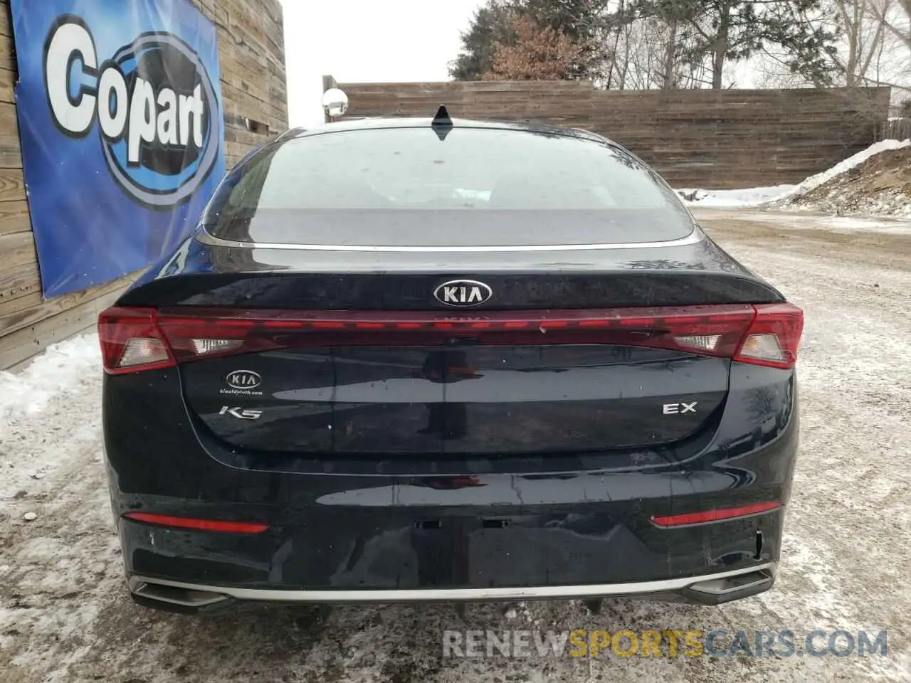 6 fotografías del automóvil dañado 5XXG34J28MG009630 KIA K5 2021
