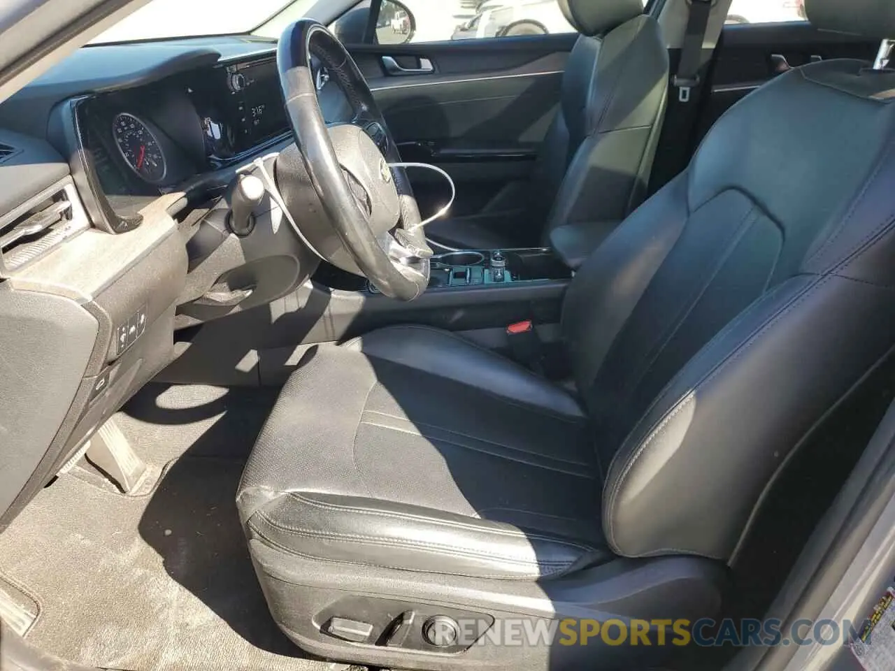 7 fotografías del automóvil dañado 5XXG34J28MG031580 KIA K5 2021