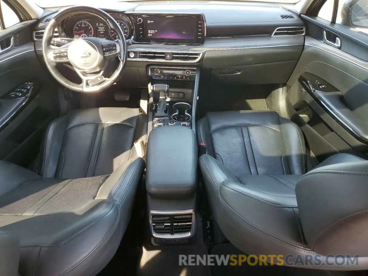 8 fotografías del automóvil dañado 5XXG34J28MG031580 KIA K5 2021