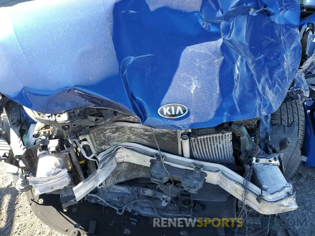 12 fotografías del automóvil dañado 5XXG34J29MG006266 KIA K5 2021