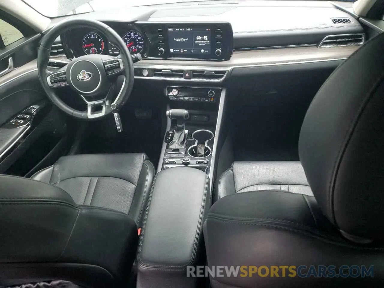 8 fotografías del automóvil dañado 5XXG34J29MG013573 KIA K5 2021