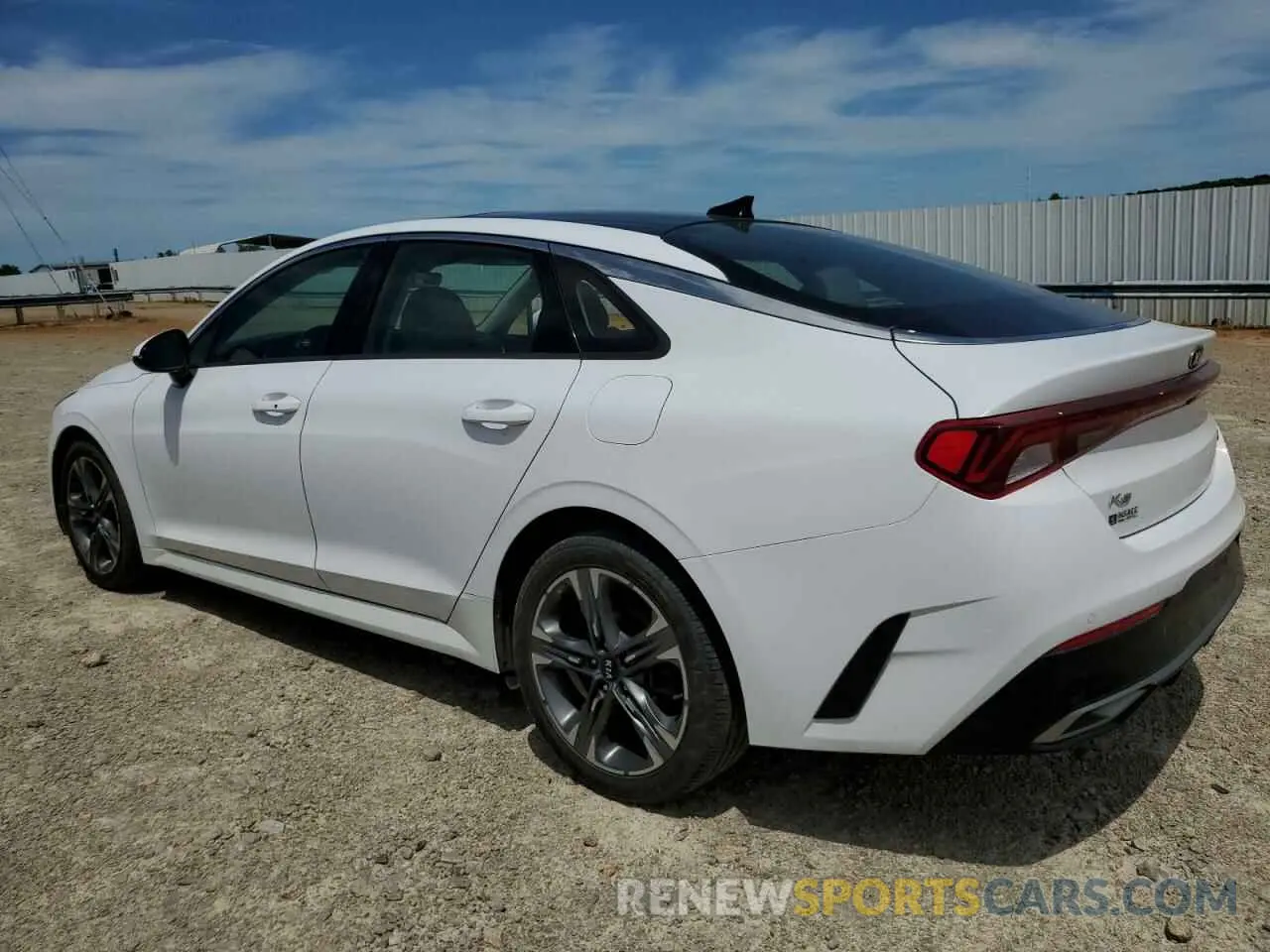 2 fotografías del automóvil dañado 5XXG34J2XMG043228 KIA K5 2021