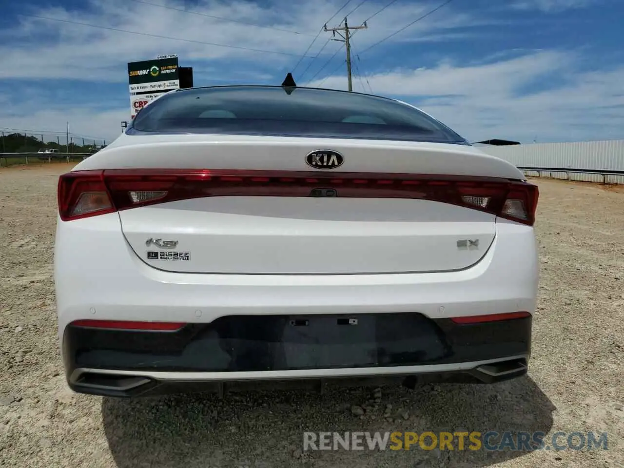 6 fotografías del automóvil dañado 5XXG34J2XMG043228 KIA K5 2021