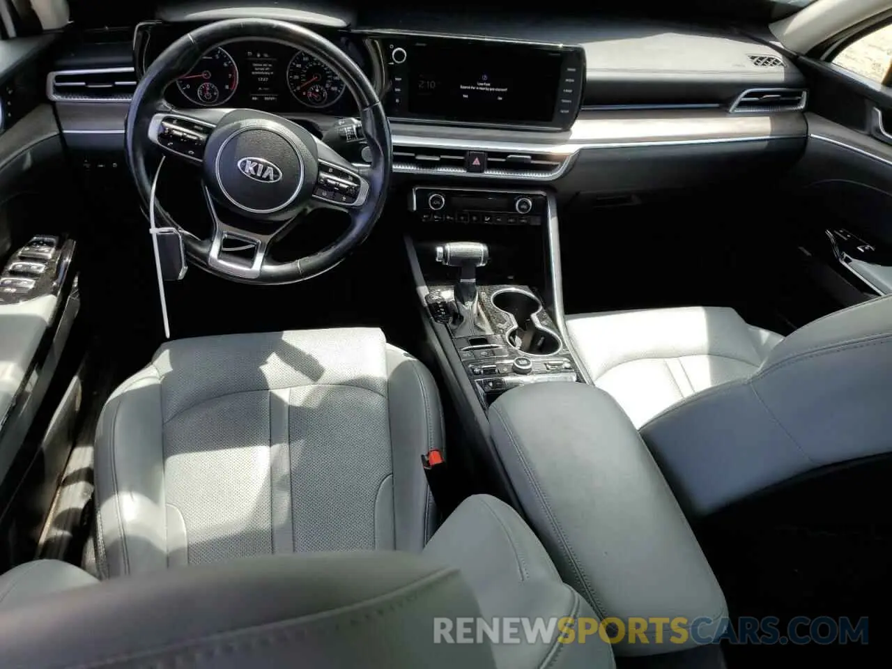 8 fotografías del automóvil dañado 5XXG34J2XMG043228 KIA K5 2021