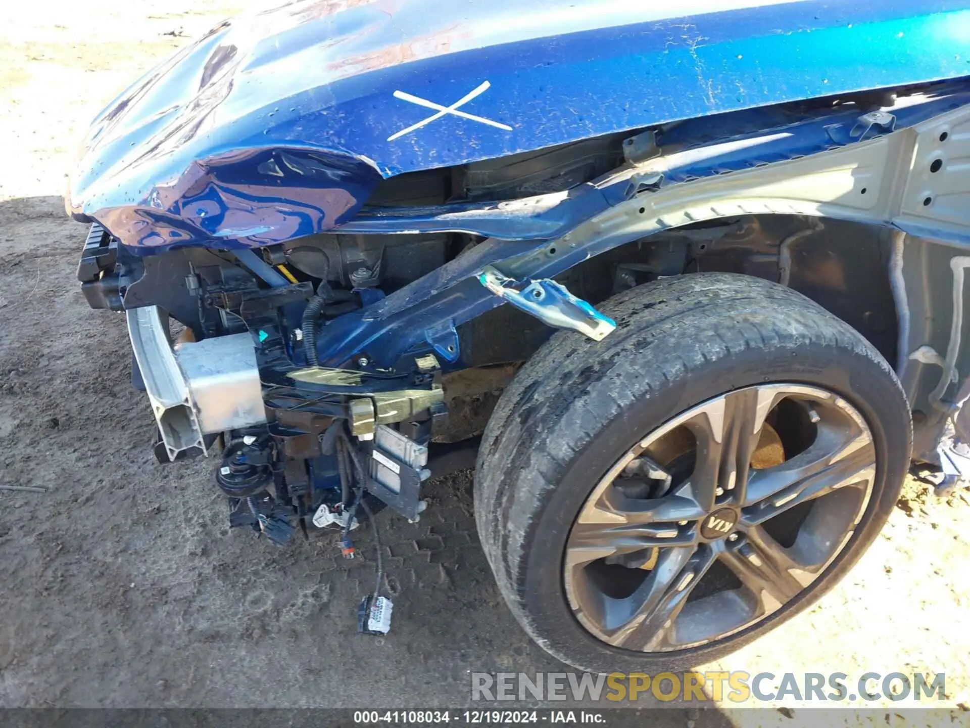 6 fotografías del automóvil dañado 5XXG34J2XMG045447 KIA K5 2021