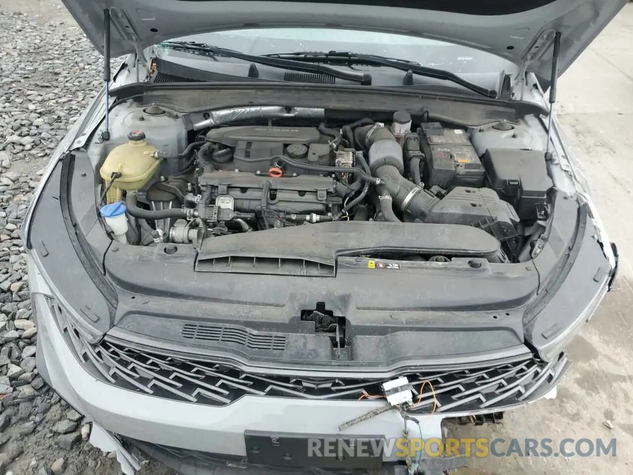 11 fotografías del automóvil dañado 5XXG64J20MG023416 KIA K5 2021