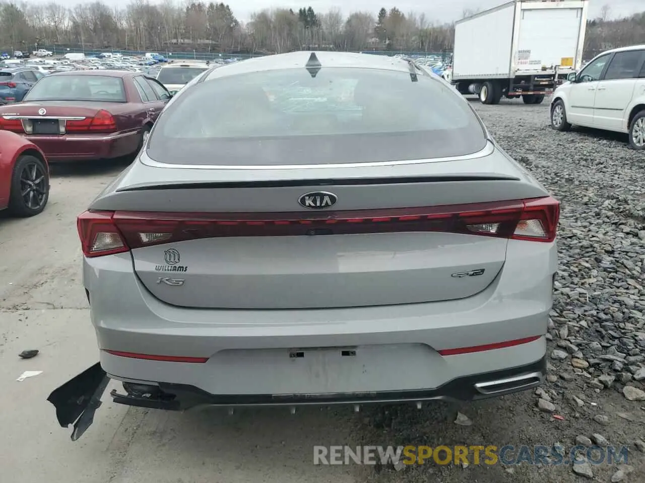 6 fotografías del automóvil dañado 5XXG64J20MG023416 KIA K5 2021
