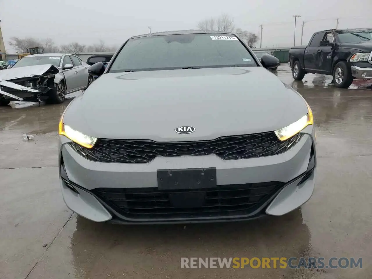 5 fotografías del automóvil dañado 5XXG64J20MG032116 KIA K5 2021