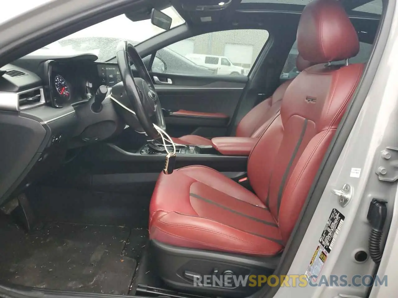 7 fotografías del automóvil dañado 5XXG64J20MG032116 KIA K5 2021