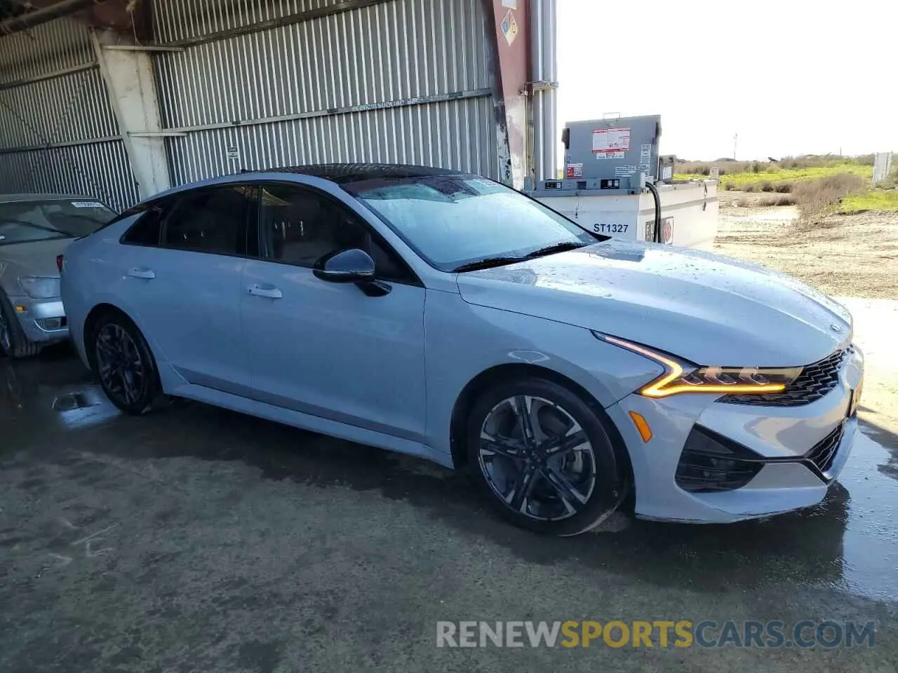 4 fotografías del automóvil dañado 5XXG64J20MG073846 KIA K5 2021