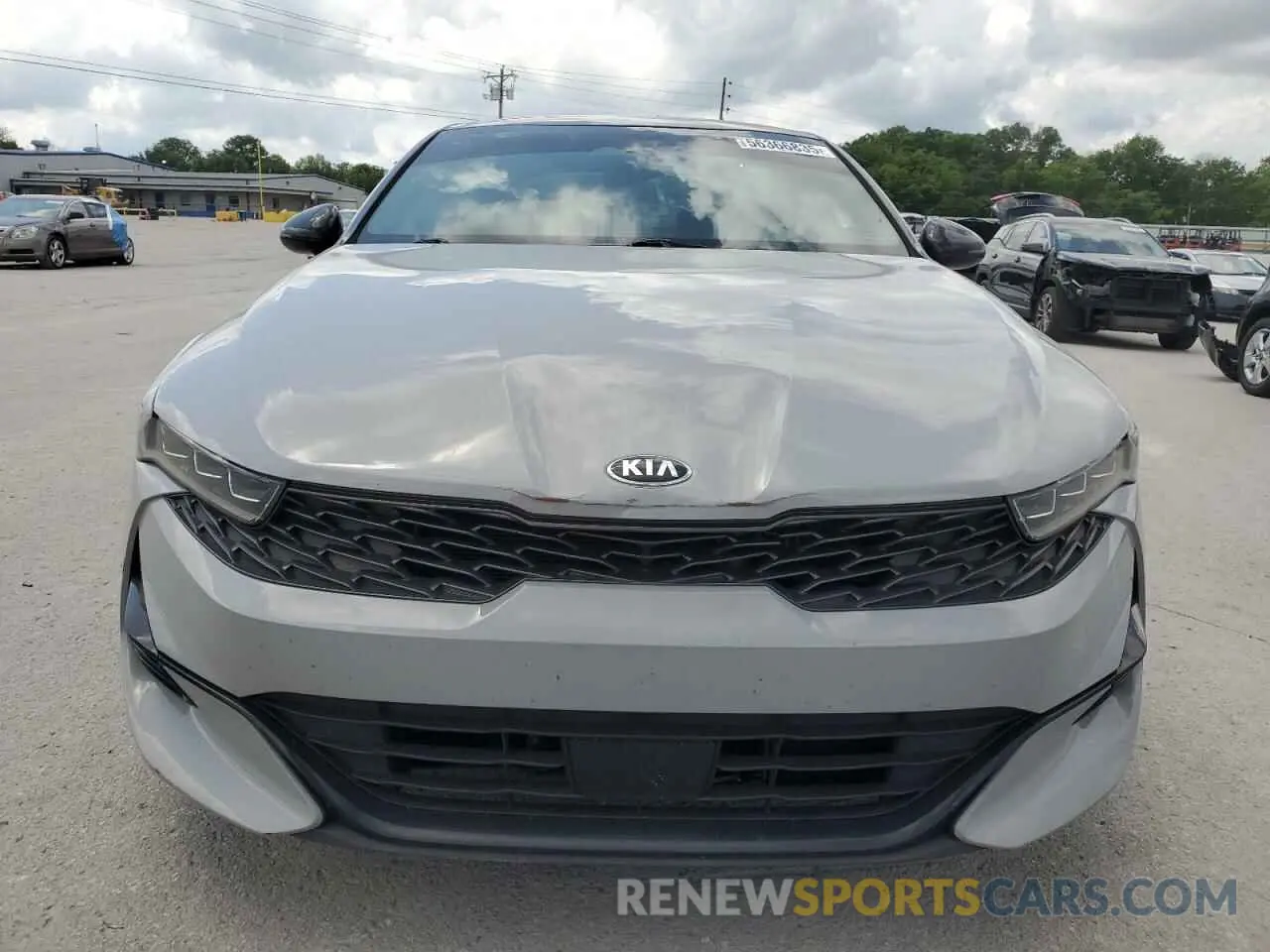 5 fotografías del automóvil dañado 5XXG64J20MG076777 KIA K5 2021