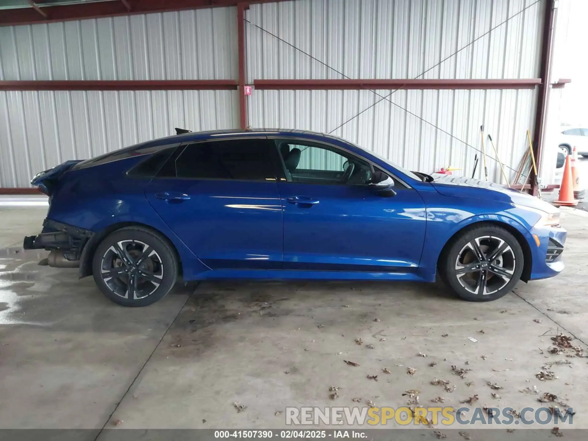 13 fotografías del automóvil dañado 5XXG64J20MG080716 KIA K5 2021