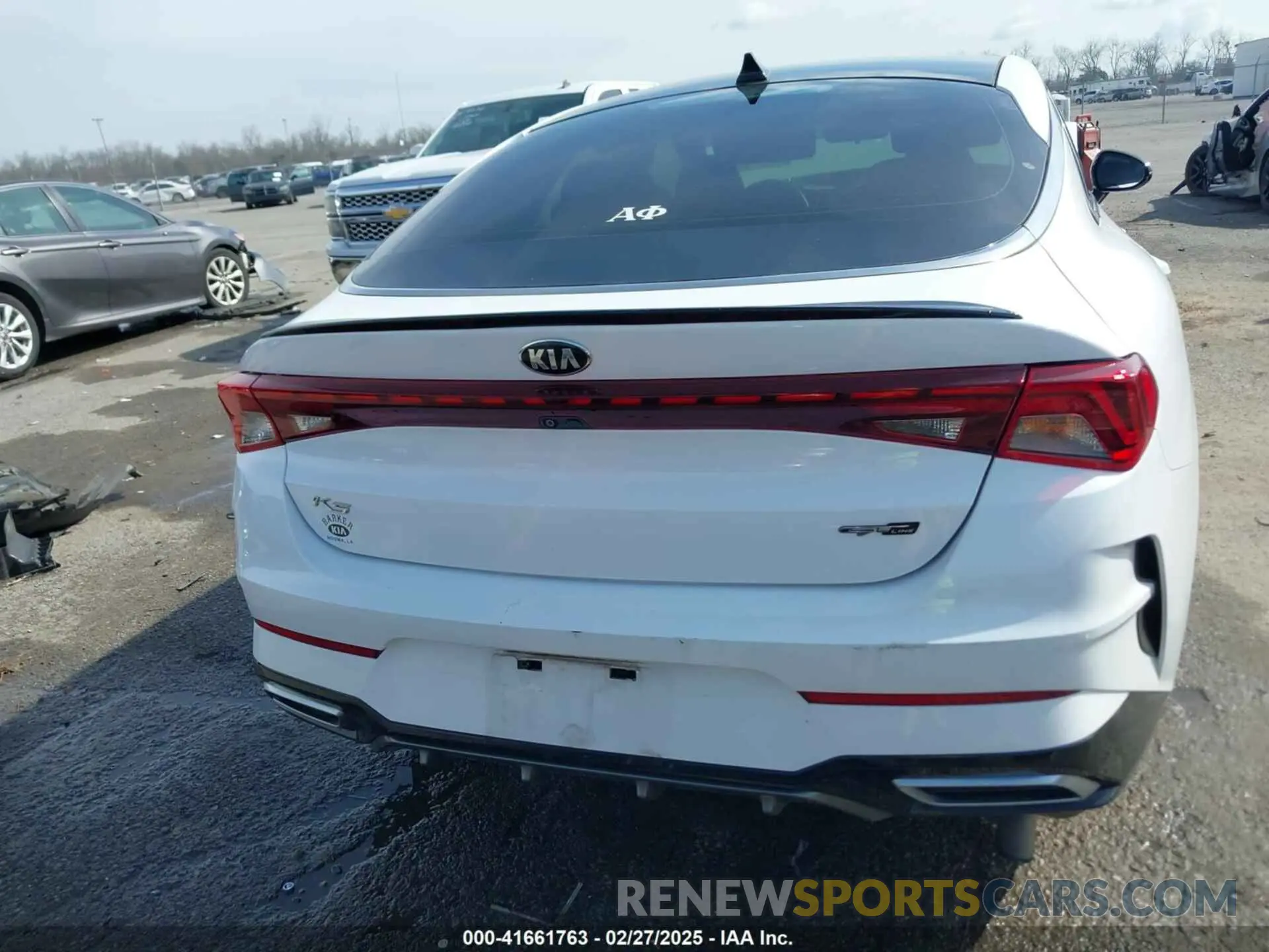 16 fotografías del automóvil dañado 5XXG64J20MG081574 KIA K5 2021