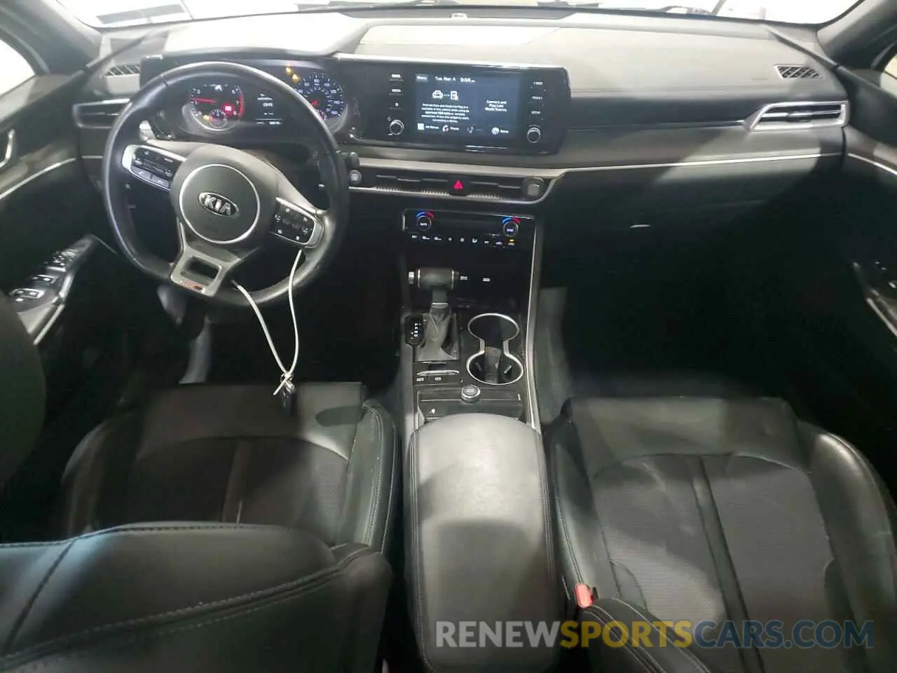 8 fotografías del automóvil dañado 5XXG64J21MG012067 KIA K5 2021