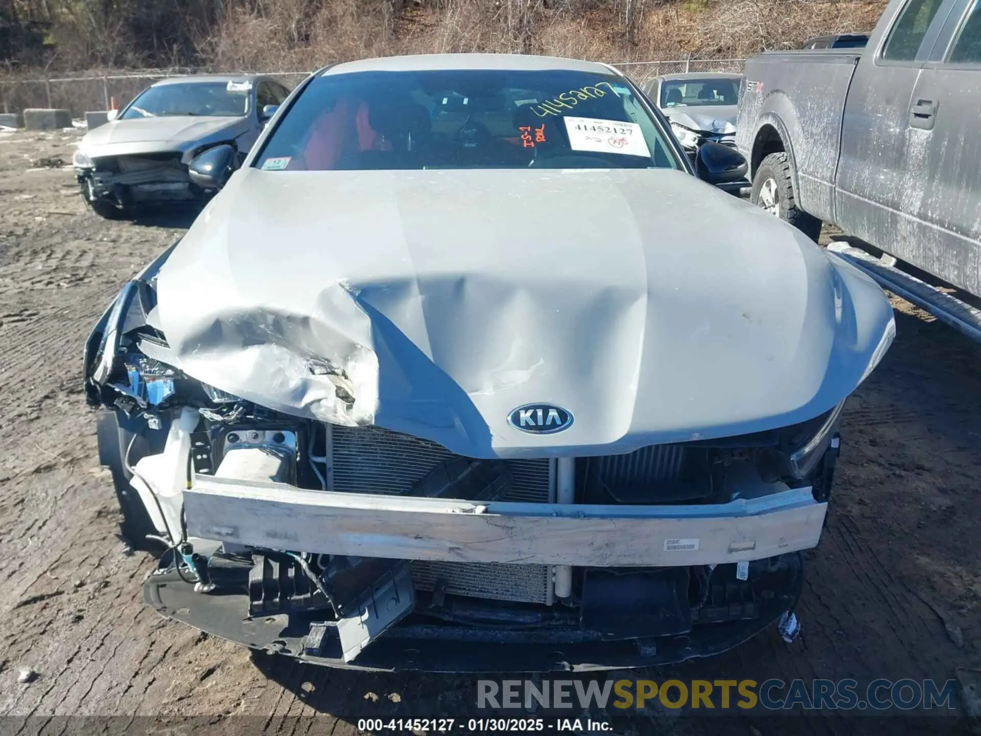 12 fotografías del automóvil dañado 5XXG64J21MG019553 KIA K5 2021