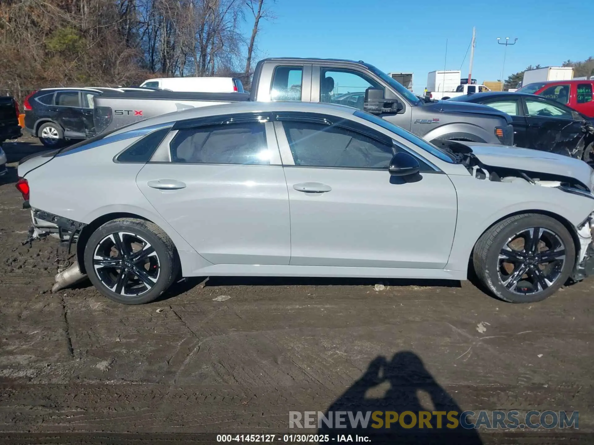 13 fotografías del automóvil dañado 5XXG64J21MG019553 KIA K5 2021