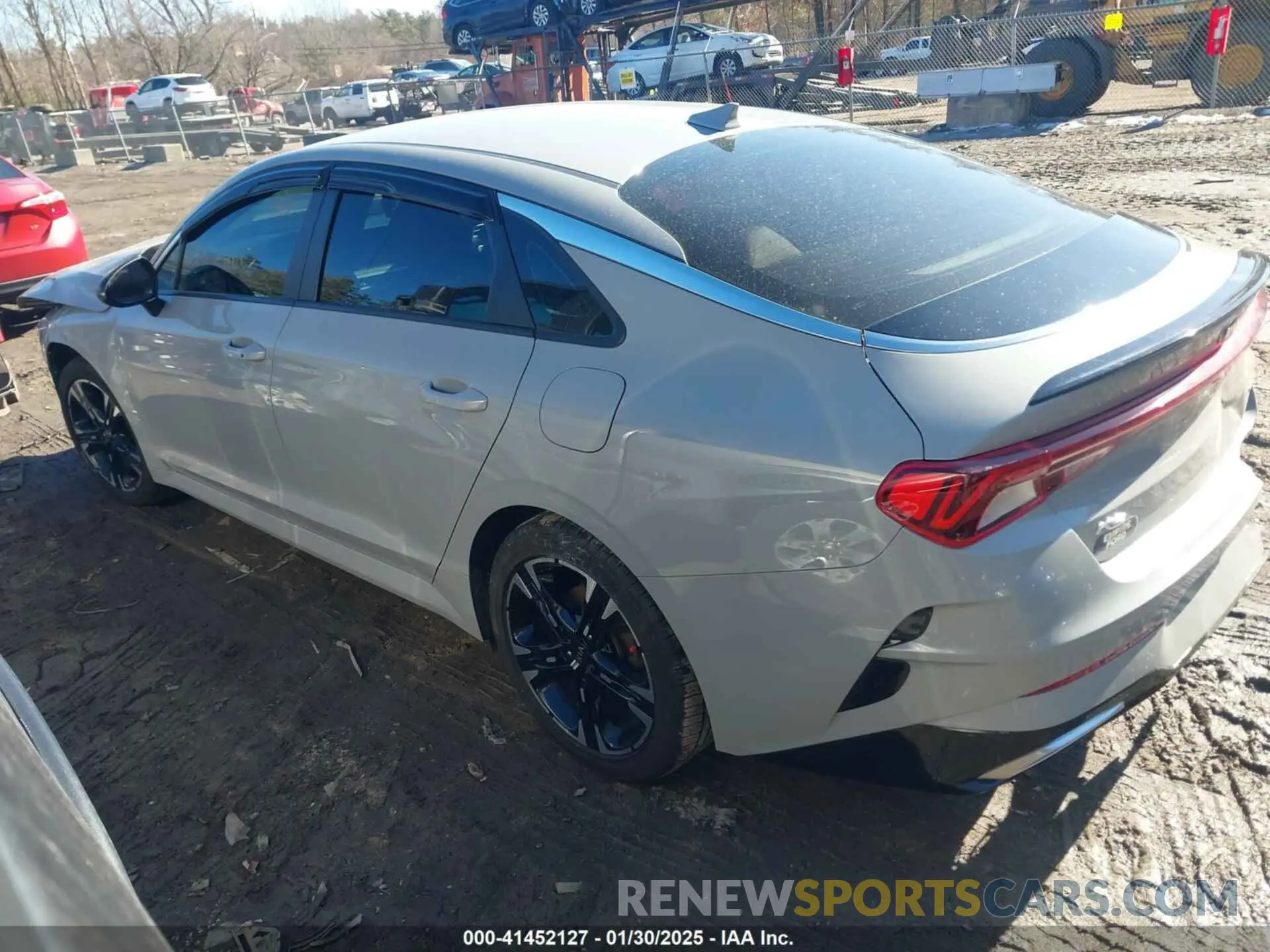 14 fotografías del automóvil dañado 5XXG64J21MG019553 KIA K5 2021