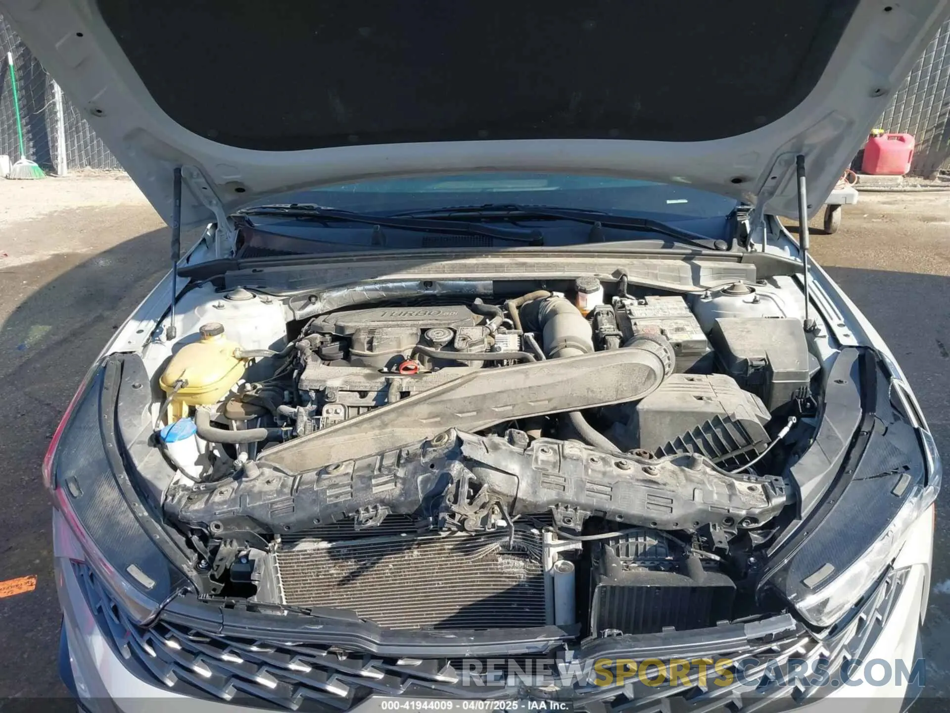 10 fotografías del automóvil dañado 5XXG64J21MG030701 KIA K5 2021