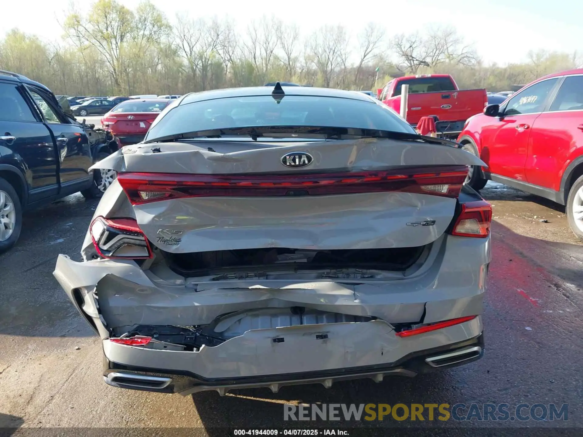 16 fotografías del automóvil dañado 5XXG64J21MG030701 KIA K5 2021