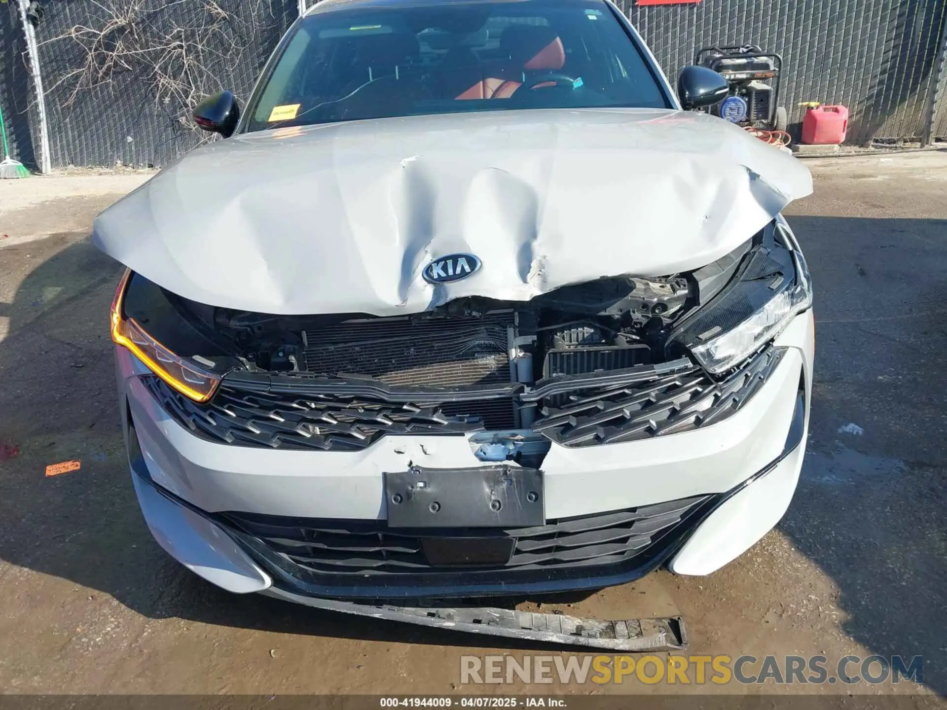 6 fotografías del automóvil dañado 5XXG64J21MG030701 KIA K5 2021