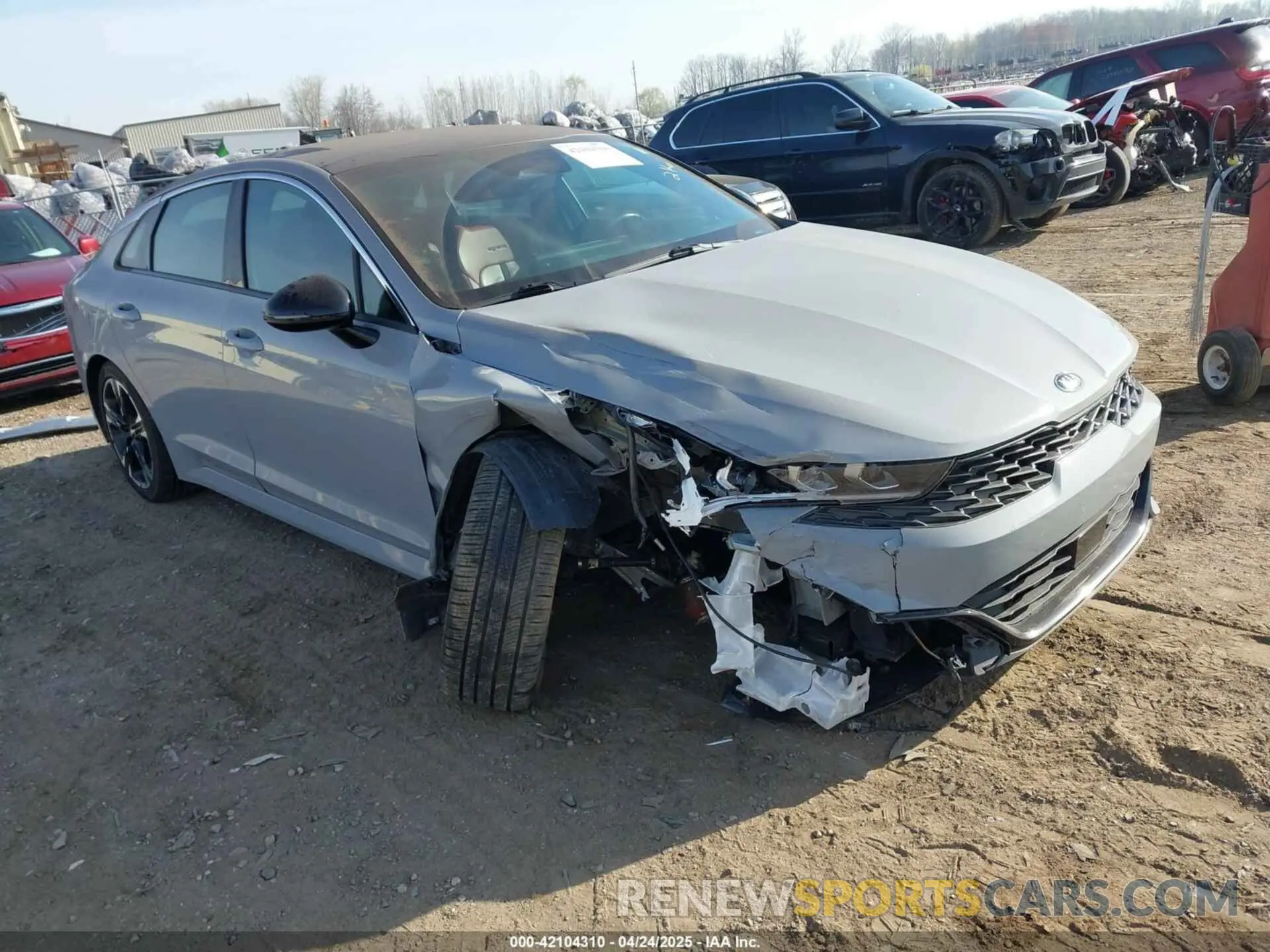 1 fotografías del automóvil dañado 5XXG64J21MG041410 KIA K5 2021