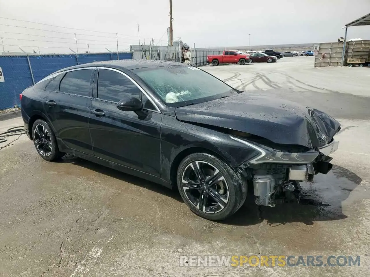 4 fotografías del automóvil dañado 5XXG64J21MG042122 KIA K5 2021