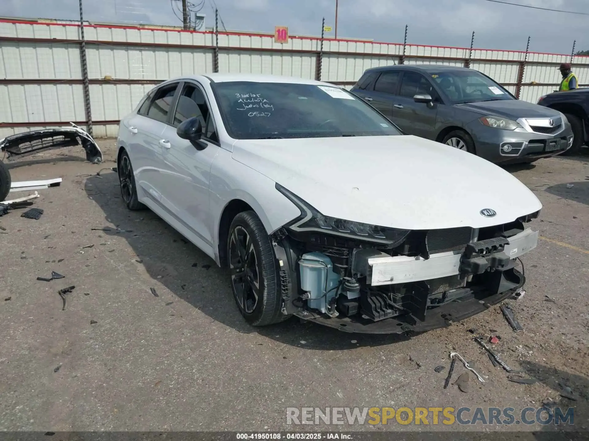 1 fotografías del automóvil dañado 5XXG64J21MG050527 KIA K5 2021