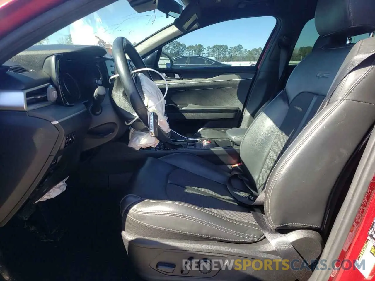 7 fotografías del automóvil dañado 5XXG64J21MG051192 KIA K5 2021
