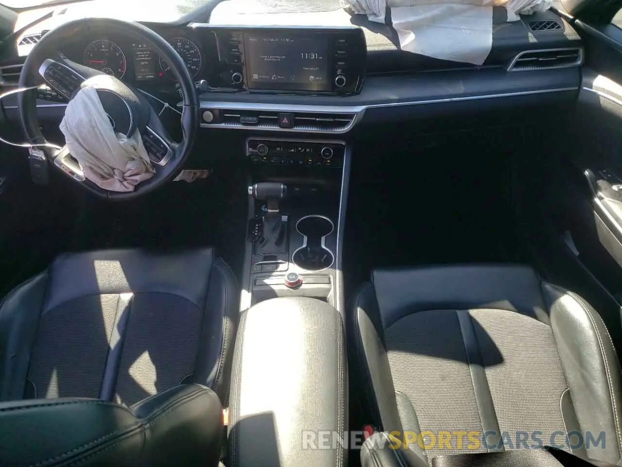 8 fotografías del automóvil dañado 5XXG64J21MG051192 KIA K5 2021