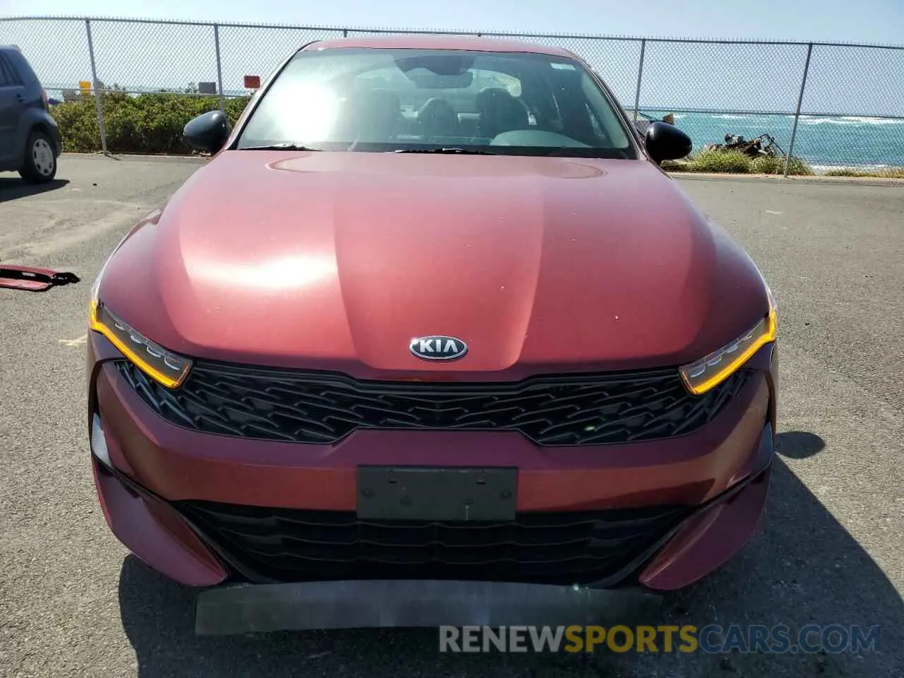 5 fotografías del automóvil dañado 5XXG64J21MG073631 KIA K5 2021