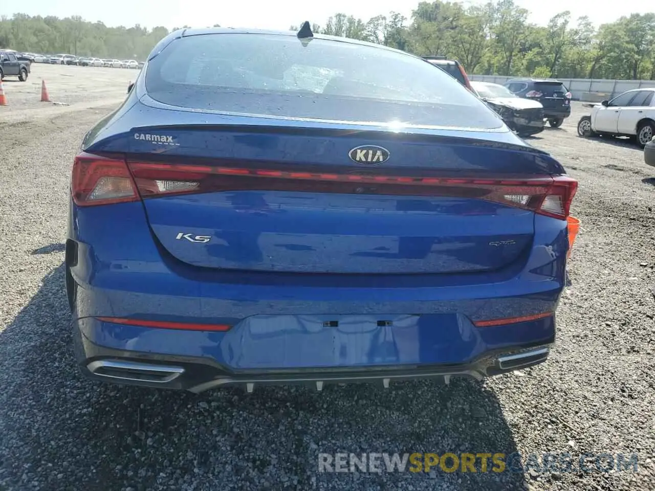 6 fotografías del automóvil dañado 5XXG64J21MG076092 KIA K5 2021