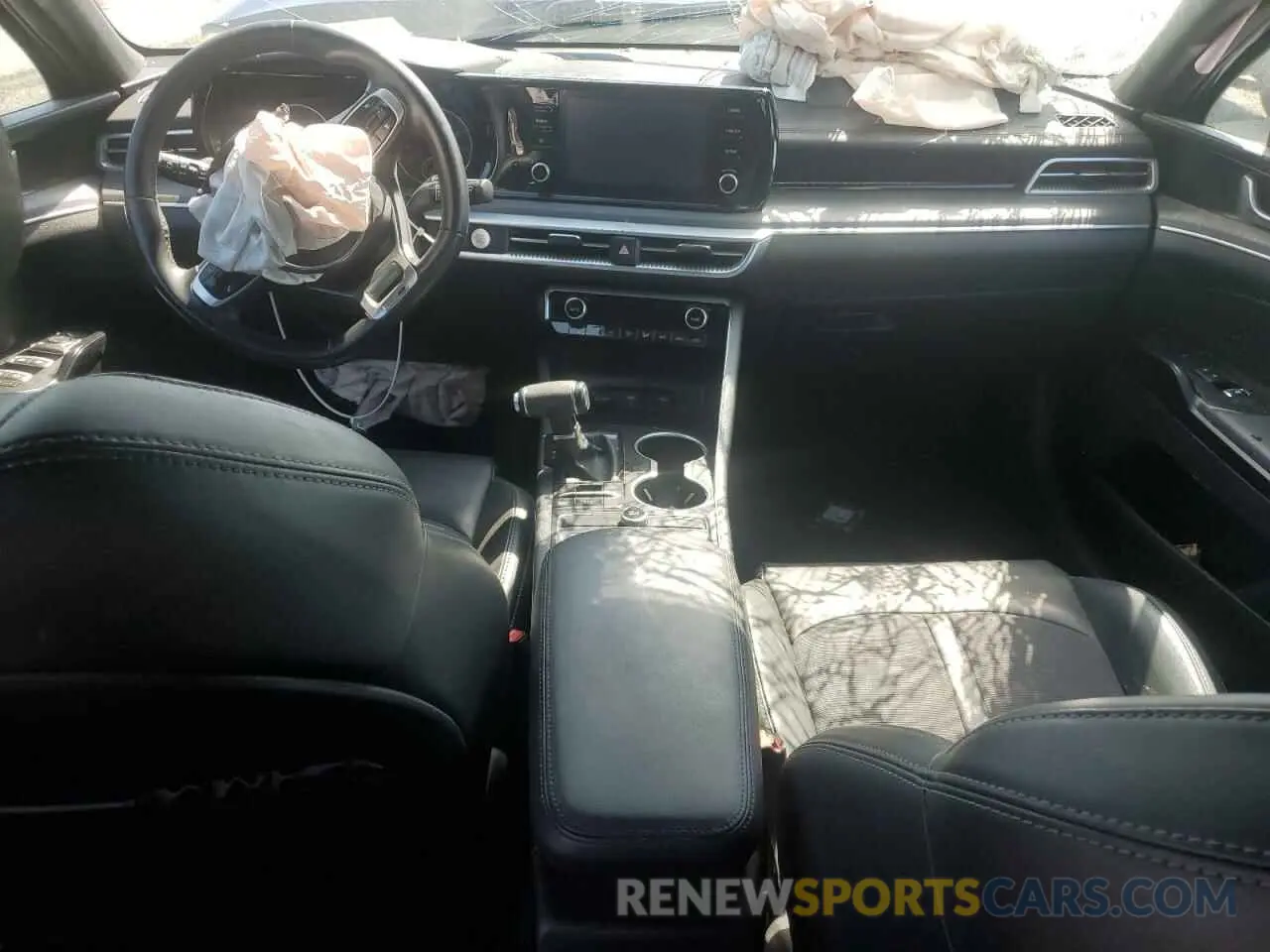 8 fotografías del automóvil dañado 5XXG64J21MG076092 KIA K5 2021