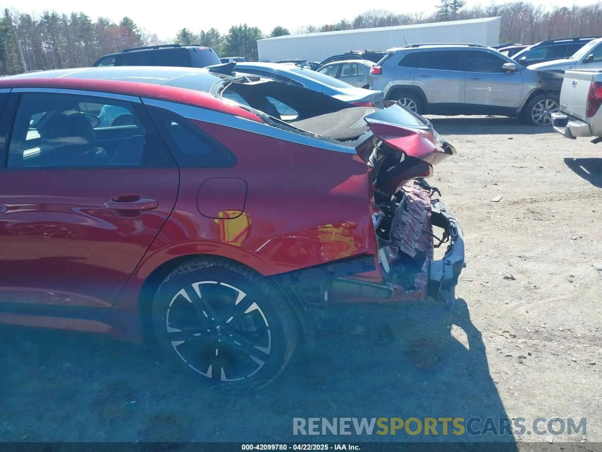 19 fotografías del automóvil dañado 5XXG64J21MG077890 KIA K5 2021