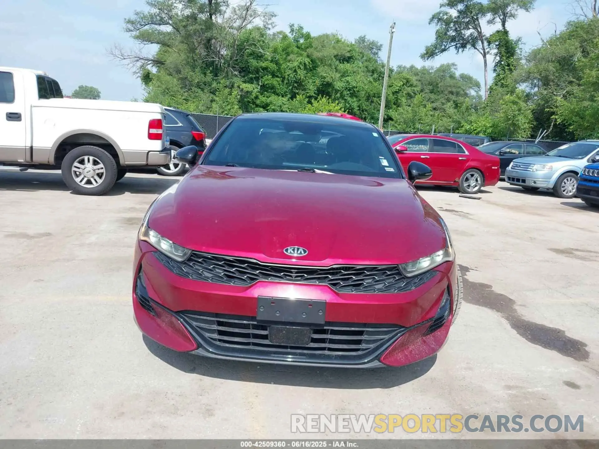 12 fotografías del automóvil dañado 5XXG64J21MG081650 KIA K5 2021
