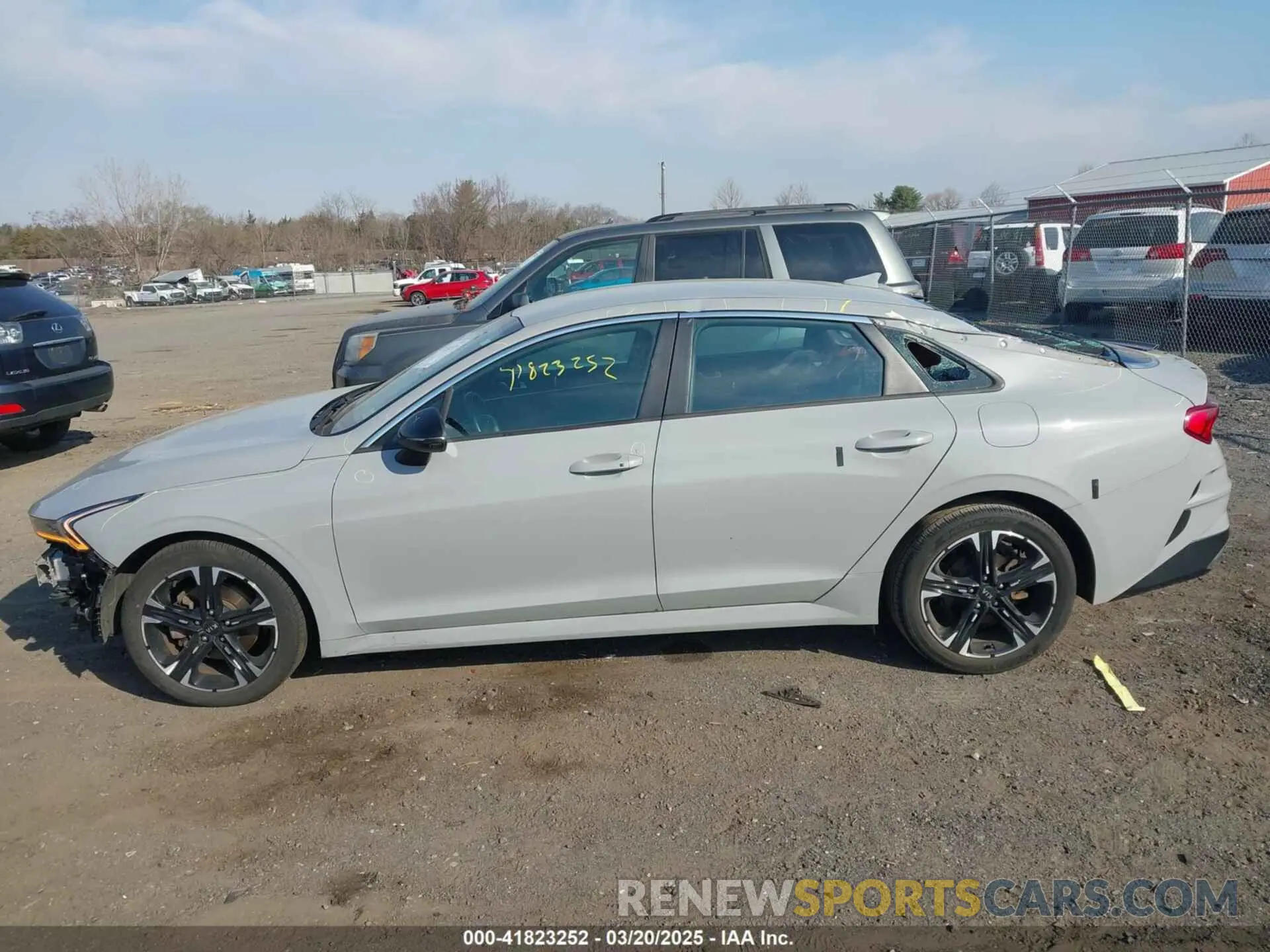 15 fotografías del automóvil dañado 5XXG64J22MG015107 KIA K5 2021