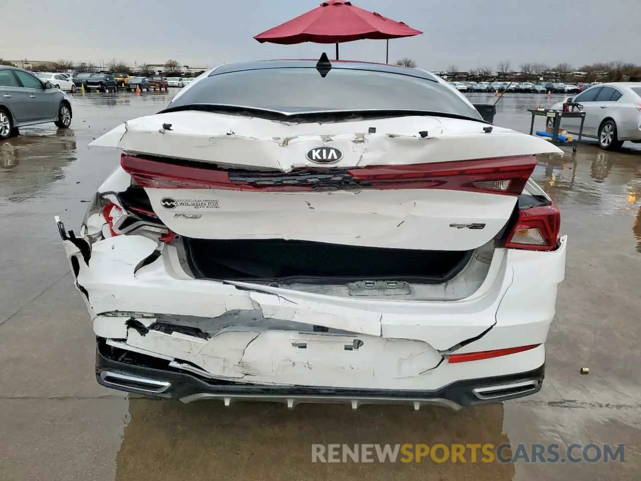 6 fotografías del automóvil dañado 5XXG64J22MG047524 KIA K5 2021