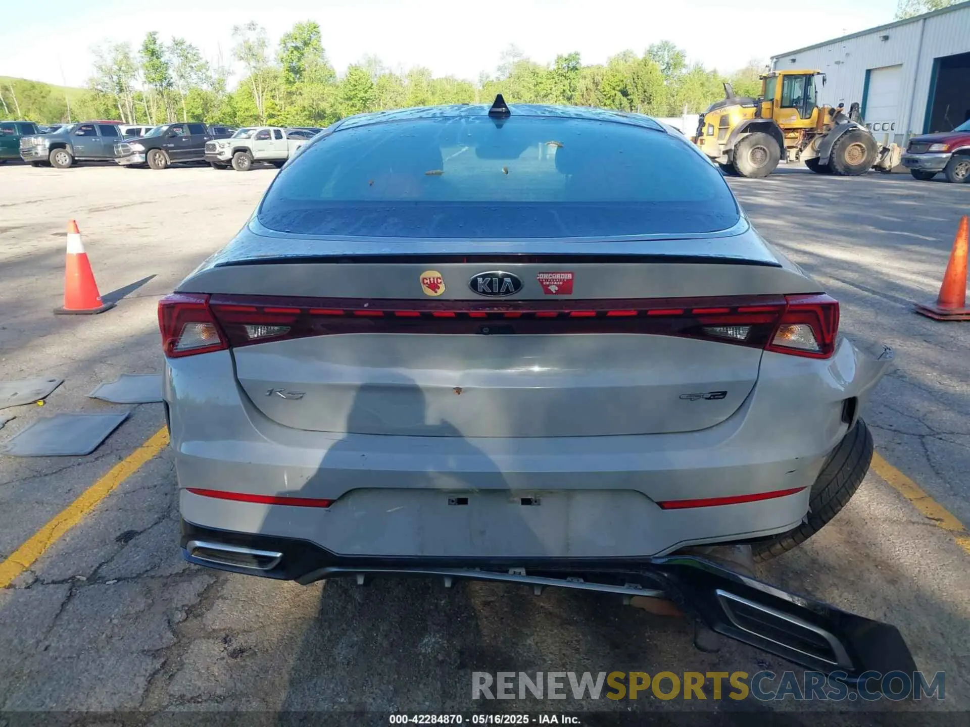 16 fotografías del automóvil dañado 5XXG64J22MG062993 KIA K5 2021