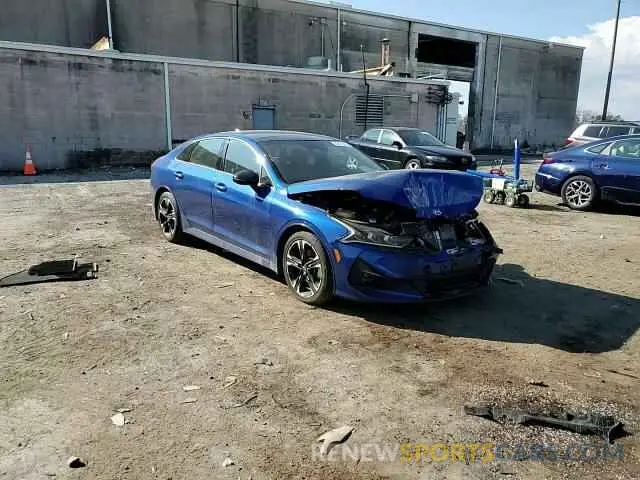 10 fotografías del automóvil dañado 5XXG64J22MG071113 KIA K5 2021