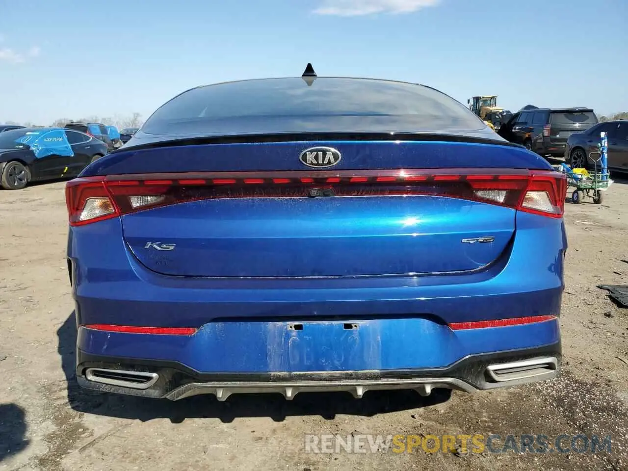 6 fotografías del automóvil dañado 5XXG64J22MG071113 KIA K5 2021