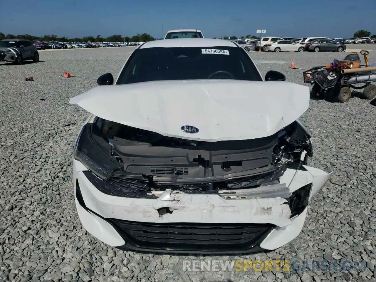 5 fotografías del automóvil dañado 5XXG64J22MG076277 KIA K5 2021